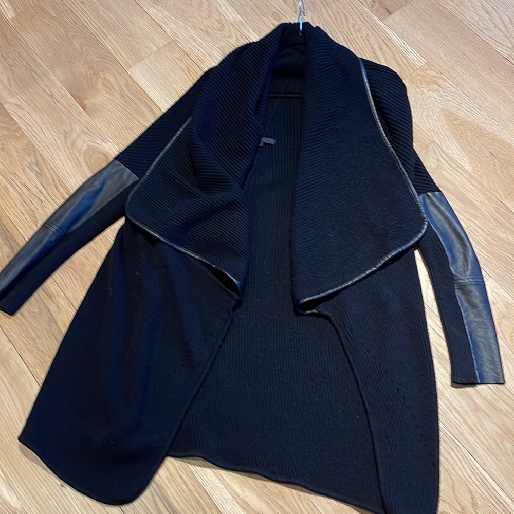 Maje Open Front Oversize Sweater - image 1